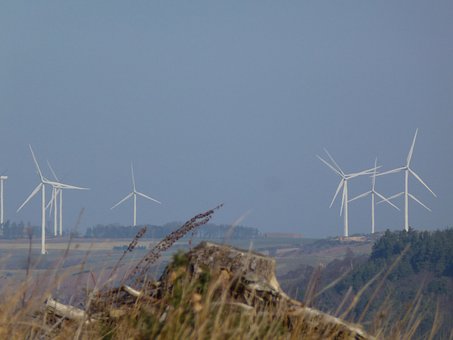 Vindmøller, Vedvarende Energi, Landskab