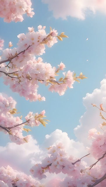 Free Sakura Flowers illustration and picture
