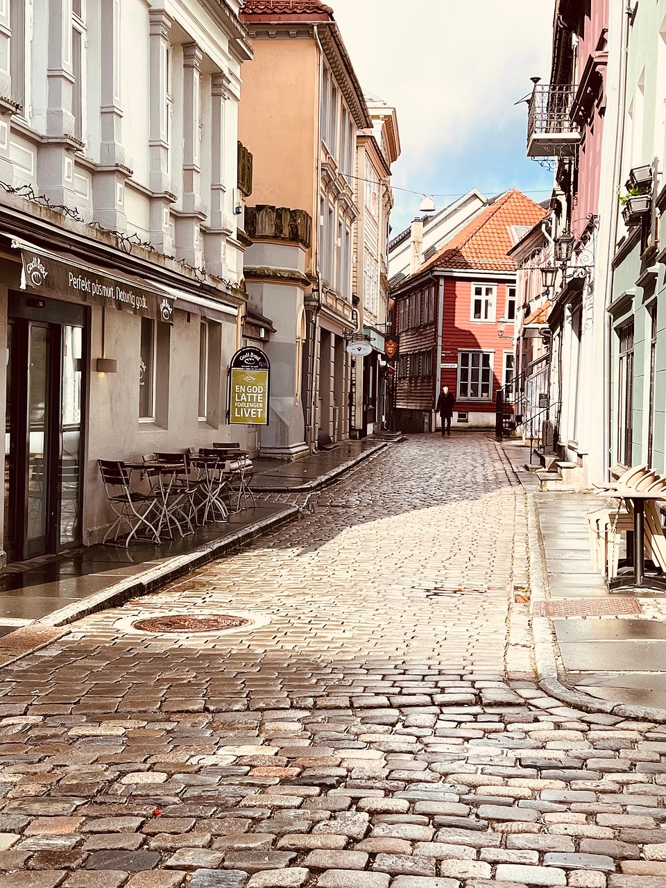 By, Gade, Arkitektur, Historie, Brosten