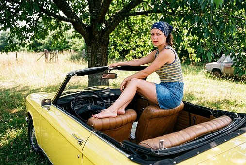 Free Vintage Cabriolet illustration and picture