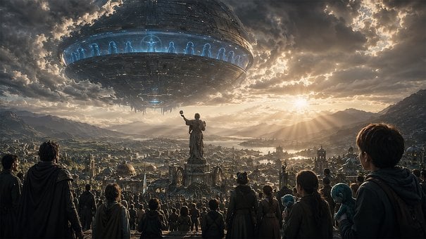 Free Sci-Fi Alien illustration and picture