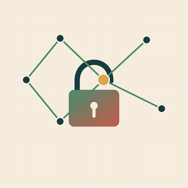 Free lock security privacy illustration