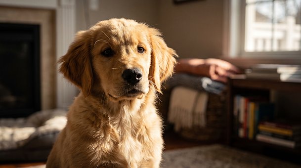 Hund, Hvalp, Retriever, Kæledyr, Pelsk