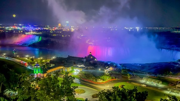 Free Niagara Falls Illumination photo and picture