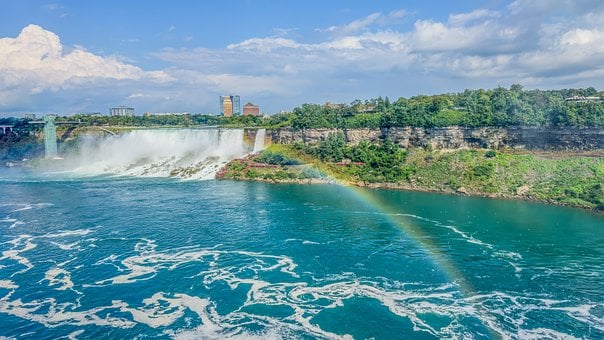 Free Waterfall Rainbow photo and picture