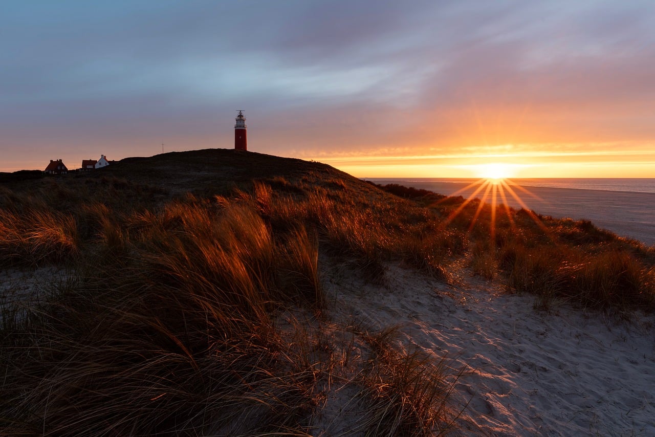 Download free HD stock image of Sunset Lighthouse Free Sunset Lighthouse photo and picture
