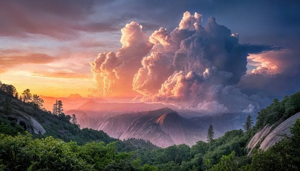 Yosemite, Nationalpark, Wald