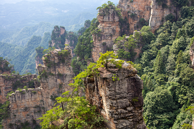 Formacja Skalna, Zhangjiajie
