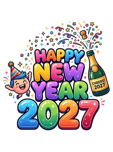 Free Happy New Year illustration and picture