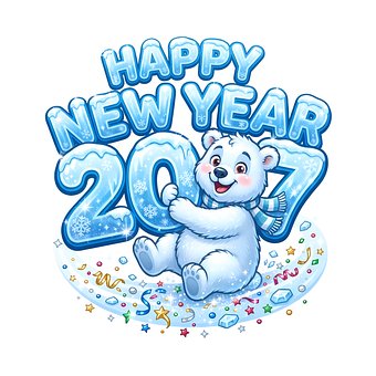 Free Happy New Year illustration and picture