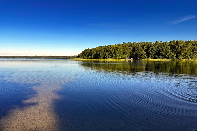 Jezero, Příroda, Krásný, Odraz