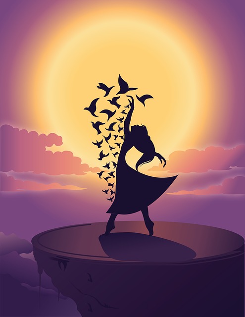 Free Silhouette Girl illustration and picture