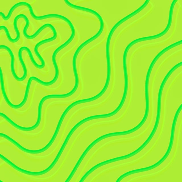Free neon psychedelic pattern illustration