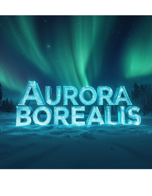 Free Aurora Borealis Night Sky illustration and picture