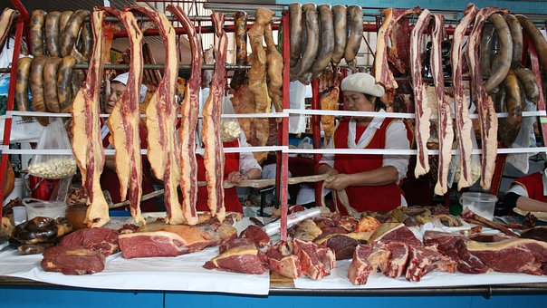 Free Market Meat Product photo and picture