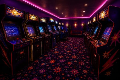 Free Retro Arcade 1980S illustration and picture