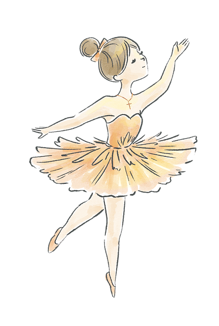 Download free HD stock image of Ballerina Ballet Free ballerina ballet dance illustration