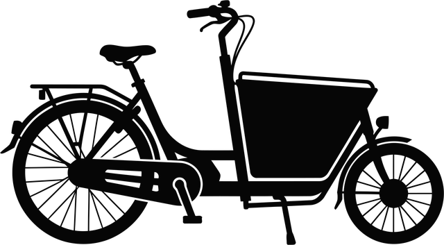 Free Bicycle Silhouette vector and picture