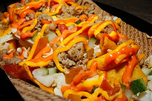 Nachos, Mat, Potetgull, Snack, Ost, Saus