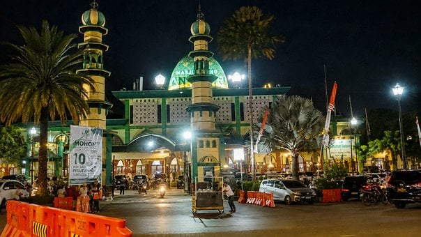 Moschee, Indonesien, Architektur