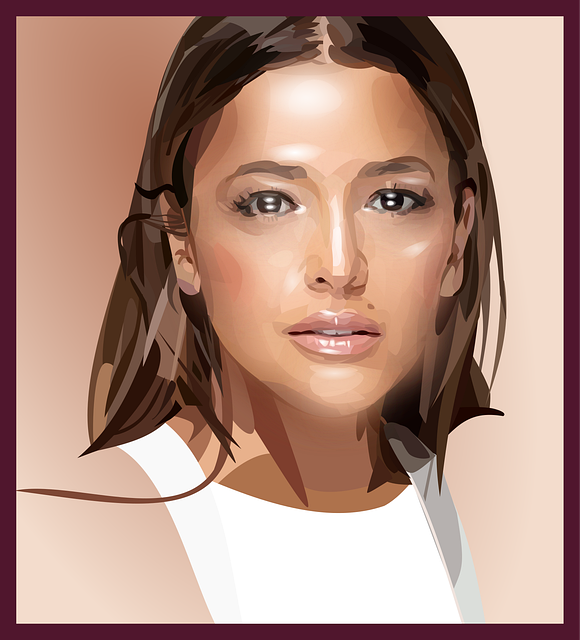 Free Woman Portrait vector and picture
