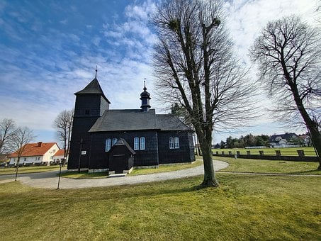 Free Wooden Church Architecture photo and picture
