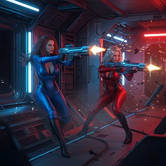 Sci-Fi, Zukunft, Raum, Feminismus