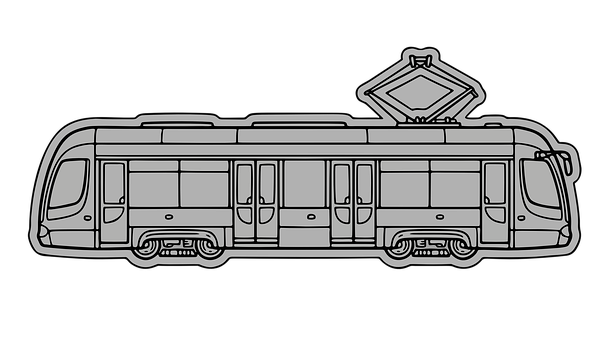 Straßenbahn, Modern, Elektrisch