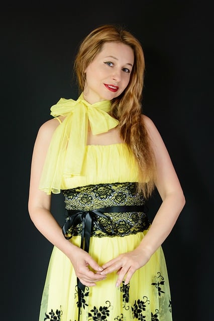 Free Woman Cocktail Dress photo and picture