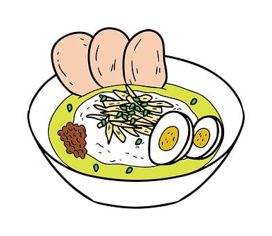Free Bubur Ayam Indonesian Food photo and picture