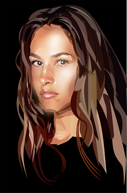 Free Woman Portrait vector and picture