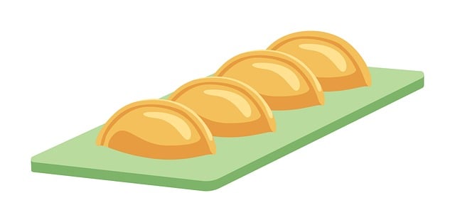 Free dumpling gyoza food illustration