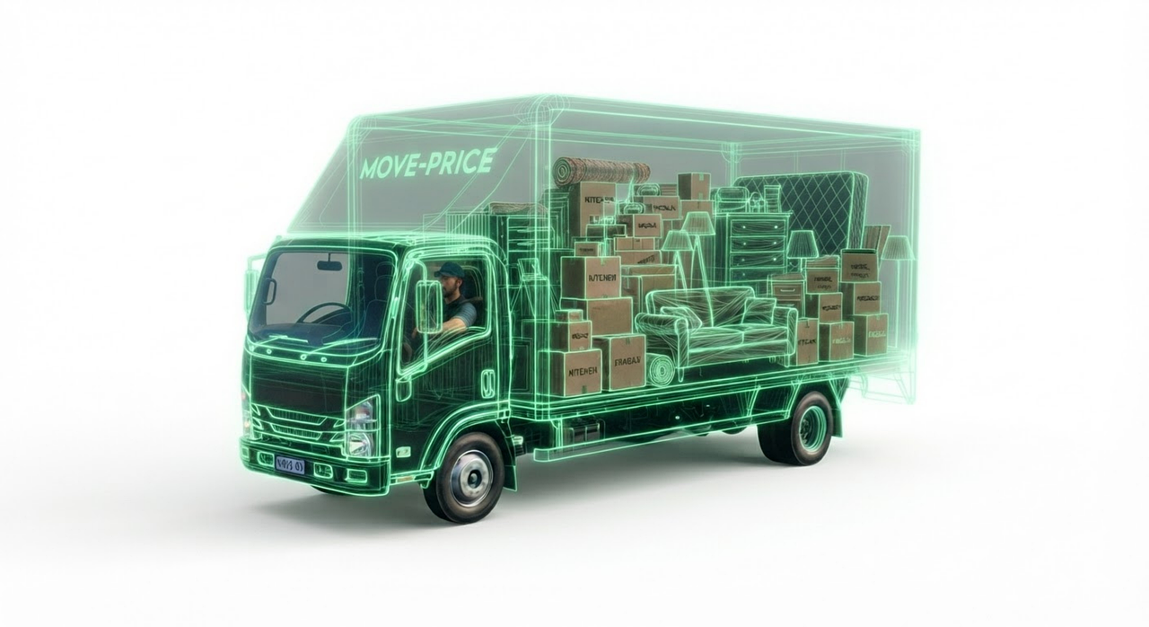 Moving boxes and household inventory