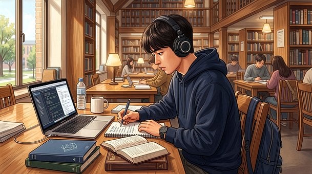 Free Study Student illustration and picture