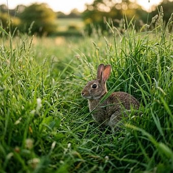Free Rabbit Meadow photo and picture