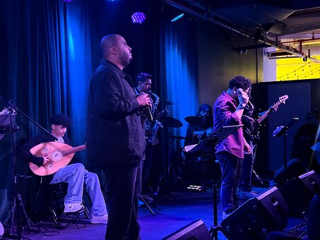 Jazzkonzert, Live-Auftritt, Band
