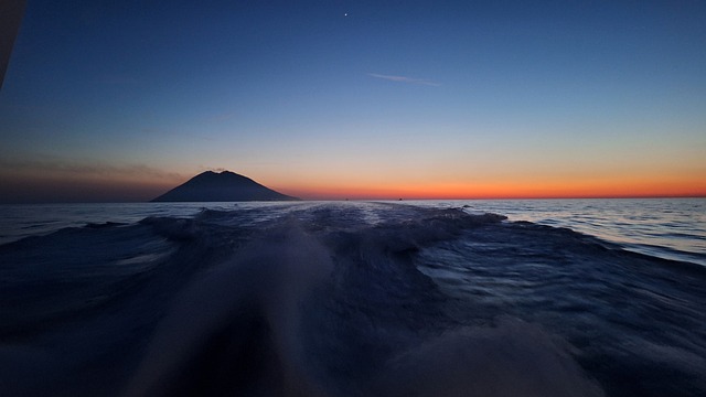 Free Sea Twilight photo and picture