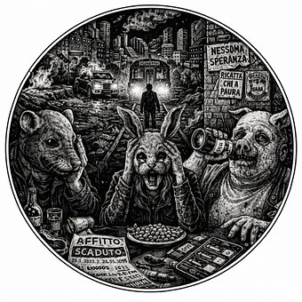 Șobolan, Iepure, Porc, Post-Apocaliptic