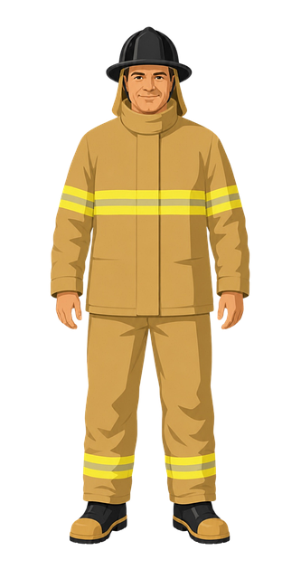 Free firefighter firefighter uniform protective clothing vector