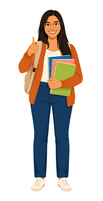 Zurück Zur Schule, Weibliche Studentin