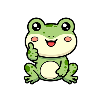 Free Frog Cute illustration and picture