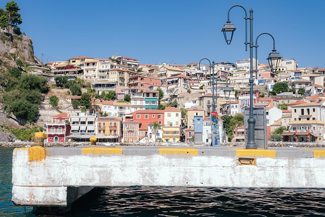 Free Parga Harbor photo and picture