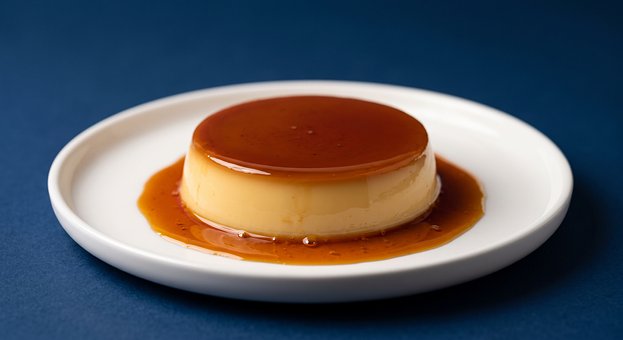 Flan, Creme Caramel, Karamelpudding