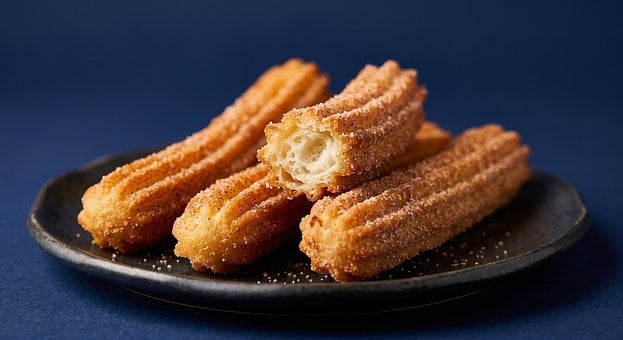 Churro, Friteret Dej, Søde, Dessert