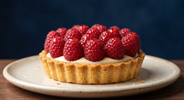 Tarta, Tarta De Frambuesa, Postre
