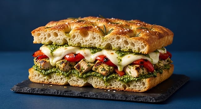 Free Sandwich Focaccia photo and picture