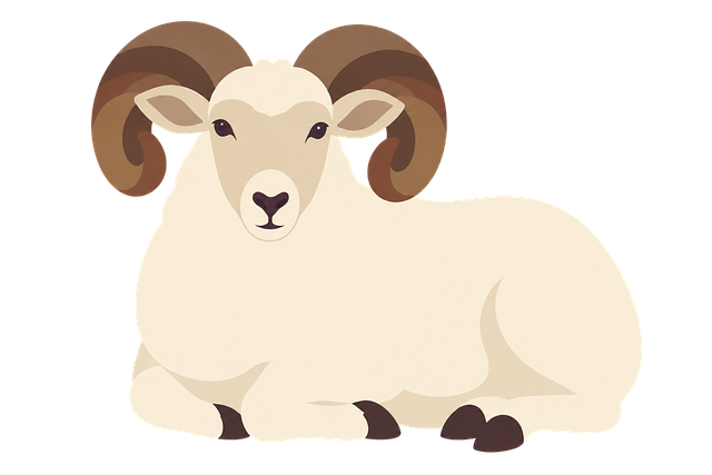 Widder, Schaf, Tier, Große Hörner