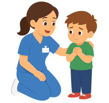Kinderpflege, Medizinische Unterstützung
