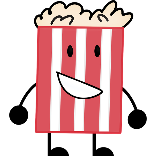 Download free HD stock image of Popcorn Snack Free popcorn snack cartoon illustration