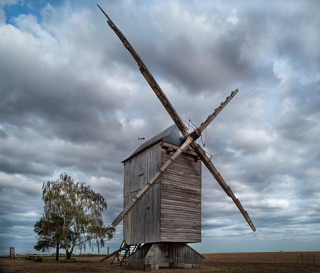 Free Windmill Wooden photo and picture